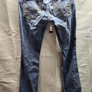 Hollister Women's Boot Cut Jeans - Blue